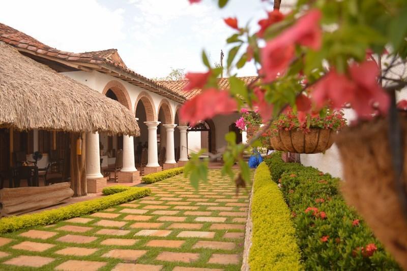 Hotel Santa Barbara Colonial - Santa Fe De Antioquia Luaran gambar